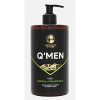 QMEN шампунь+гель для душа 4 в 1 муж., 640 мл